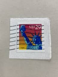 Vintage Statue of Liberty USA 29 Stamp, Used | eBay
