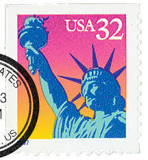 3122E - 1997 32c Statue of Liberty, Booklet Single - Mystic ...