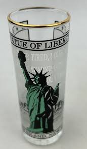 Lot 3 Shot Glass Travel Souvenir Bar Ware Niagara Falls Key West Statue Liberty | eBay