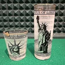 NEW YORK magnet, shot glass & TWO Statue of Liberty shot glasses GREAT DEAL | eBay