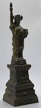 VTG Metal Statue of Liberty Mini Souvenir New York NY | eBay
