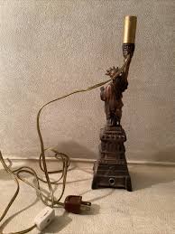 Vintage Statue of Liberty Souvenir 12.5” Lamp Statue New ...