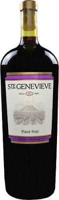 Ste Genevieve Pinot Noir 1.5L - ARCADIA WINE & SPIRITS ...