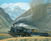Pulling for Silverton Art Print by Paul Krapf - Fine Art America