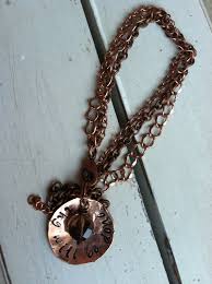 Lords Prayer " Thy Will Be Done" Copper Bracelet Hand ...