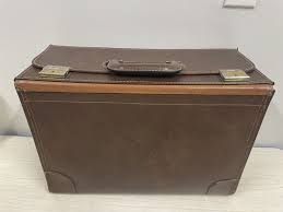 Vintage Leather Wear Best Briefcase Cowhide Doctors/Attornies Documents-NICE! | eBay