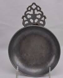 Vintage Stede Large Porringer with Lace Handle Pewter | eBay