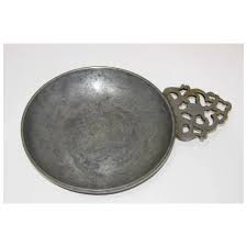 STEDE Handmade Pewter Porringer. For Sale at Ruby Lane