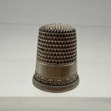 Silver Thimble Antique Sewing Thimbles | eBay