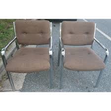 1960s Vintage Chromcraft Armchairs in the Manner of Milo ...