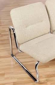 Vintage Modern Steelcase Chrome Loveseat Couch at 1stDibs | steelcase loveseat, steelcase couch, vintage steelcase sofa