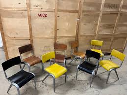 James Leonard for Esavian Stacking Chair C1950s Restored ...