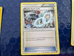 POKEMON CARDS TRAINER STEELIX SPIRIT LINK 106/114 **** | eBay