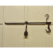 Antique English Decorative Butcher's Steelyard in Iron ...