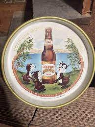 Vintage Stegmaier Beer Tray Chipmunks 1959 Poconos Cold And ...