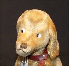 VINTAGE EARLY STEIFF MOHAIR dog GOOGLE EYED DACHSHUND ...