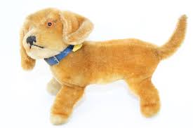 Vintage Steiff Dachshund Dog Puppy Bazi Mohair Soft Toy ...