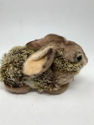 Steiff DORMY Brown Stuffet Bunny Rabbit 10" Vintage 2965/25 CUTE! WITH TAGS | eBay