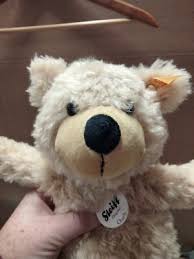 Steiff Charly Dangling Teddy Bear Beige Plush Figure NEW IN ...