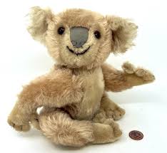 Steiff Koala Bear 1959 -1961 Mohair Plush 22 Cm 8 Inches No ...