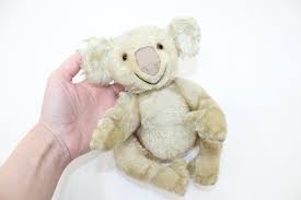 Vintage 1950s Rare Steiff Koala Bear Medium Size Jointed ...