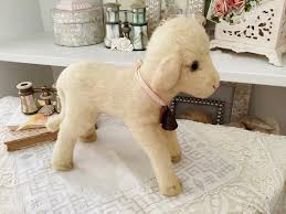 Vintage Mohair Steiff Lamby Lamb Stuffed Animal With Tag ...