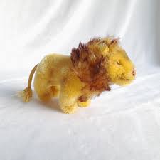 Vintage Steiff Mohair Lion Plush Toy: Leo, Made in Germany ...