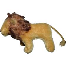 Vintage Mohair Stuffed Lion Petite Doll Size. For Sale at Ruby ...