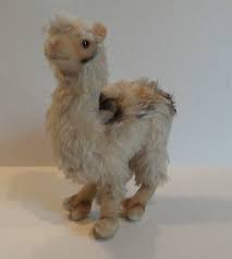 UNUSUAL VINTAGE 1950's STEIFF 10" MOHAIR LLAMA | eBay