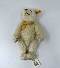 Steiff MILLENNIUM BEAR Champagne Mohair Jointed Tags Box COA LTD Danbury Mint | eBay