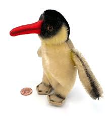 Steiff Peggy Penguin 1960s Mohair Plush no ID 14cm 5.5in ...