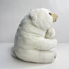 Polar Bear and Cub Vintage Plush Klondike Advertising ...