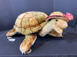 Sold at Auction: 1950s Vintage Steiff Mohair Turtle Footstool