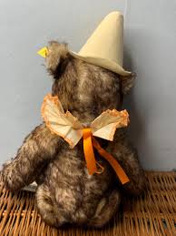 Vintage STEIFF 1926 Replica Clown Mohair Teddy Bear 32cm EAN ...