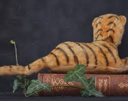 Antique Toy Mohair Steiff Cuddly Plush Tiger Circa 1950 - Etsy