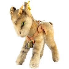 Steiff Goat Zicky all IDs 8 inches standing vintage 1959 to ...