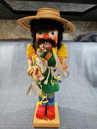 German Vintage Nutcracker Gardener Holzkunst Christian ...