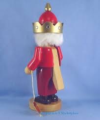 Vintage German Nutcracker Steinbach Chubby Knilch King 12" S741 NIB Old Stock | eBay