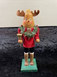 2008 Limited Edition Reindeer Bellringer Wooden Nutcracker 7 ...