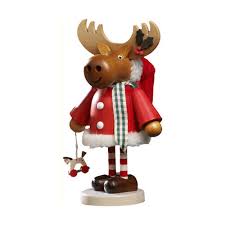 Moose in Striped Socks