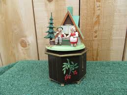 Vintage Thorens Geshwister Steinbach GMBH Wooden Music Box Lang Lang ist's Her | eBay