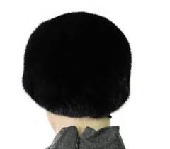 Unisex Brand New Black Mink Fur Hat - Etsy