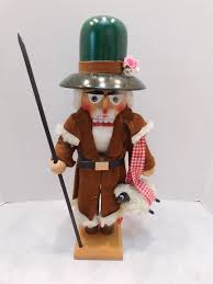 Steinbach Sheep Herder/Shepherd Wooden Nutcracker W/ Sheep ...