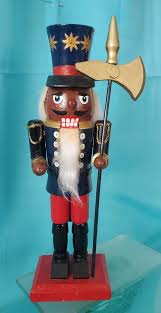 VINTAGE HAND-PAINTED WOOD AFRICAN AMERICAN NUTCRACKER - 1998 ...