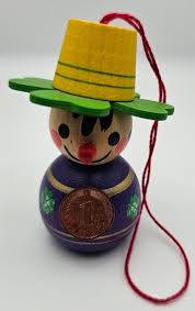 Steinbach Christmas Ornaments 6 Hand Made Wood Miniatures From Germany | eBay