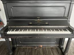 Piano serial number location and history
