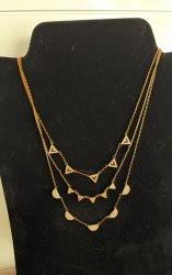 Pave Chevron Stella & Dot Necklace - n483G