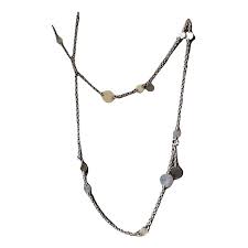 Hermès Necklace: Elegant Disc Pendant