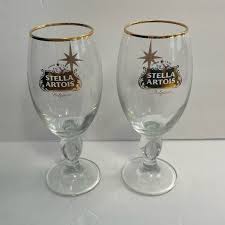 Dining | Stella Artois Belgium Beer Glasses Chalice 4cl Set ...