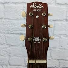 Vintage Stella Harmony H928 Acoustic Guitar - Evolution Music